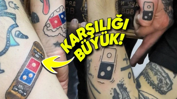 2018'de Neden Yüzlerce İnsan Domino's'un Dövmesini Yaptırdı?