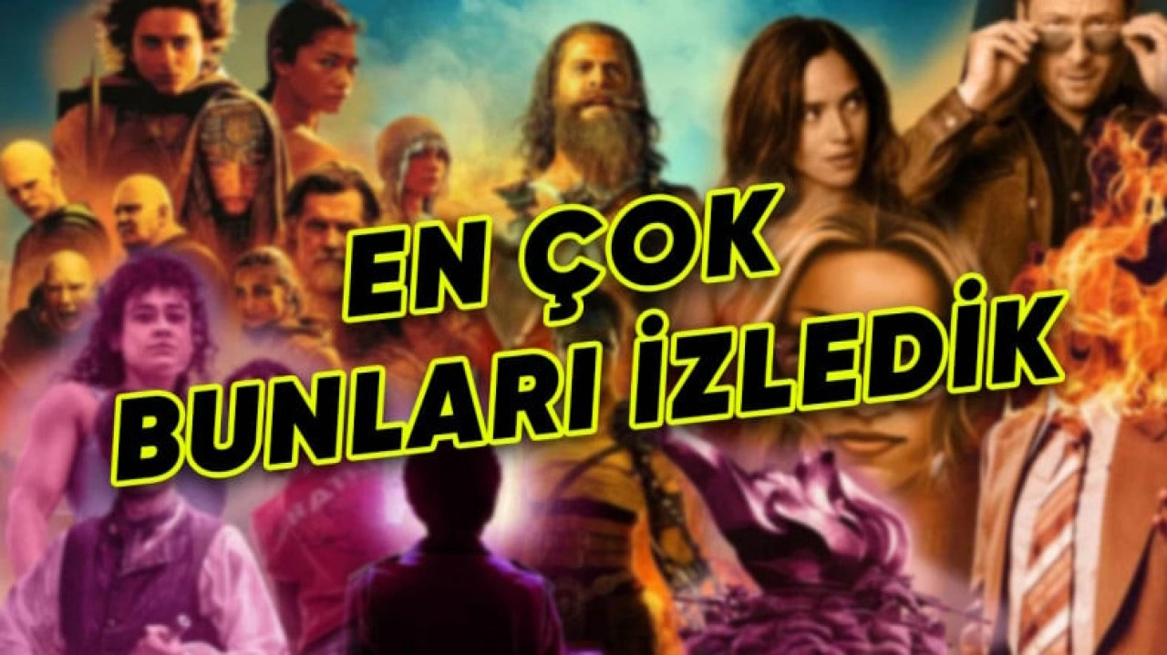 2024'te Türkiye'de En Çok İzlenen Dizi ve Filmler