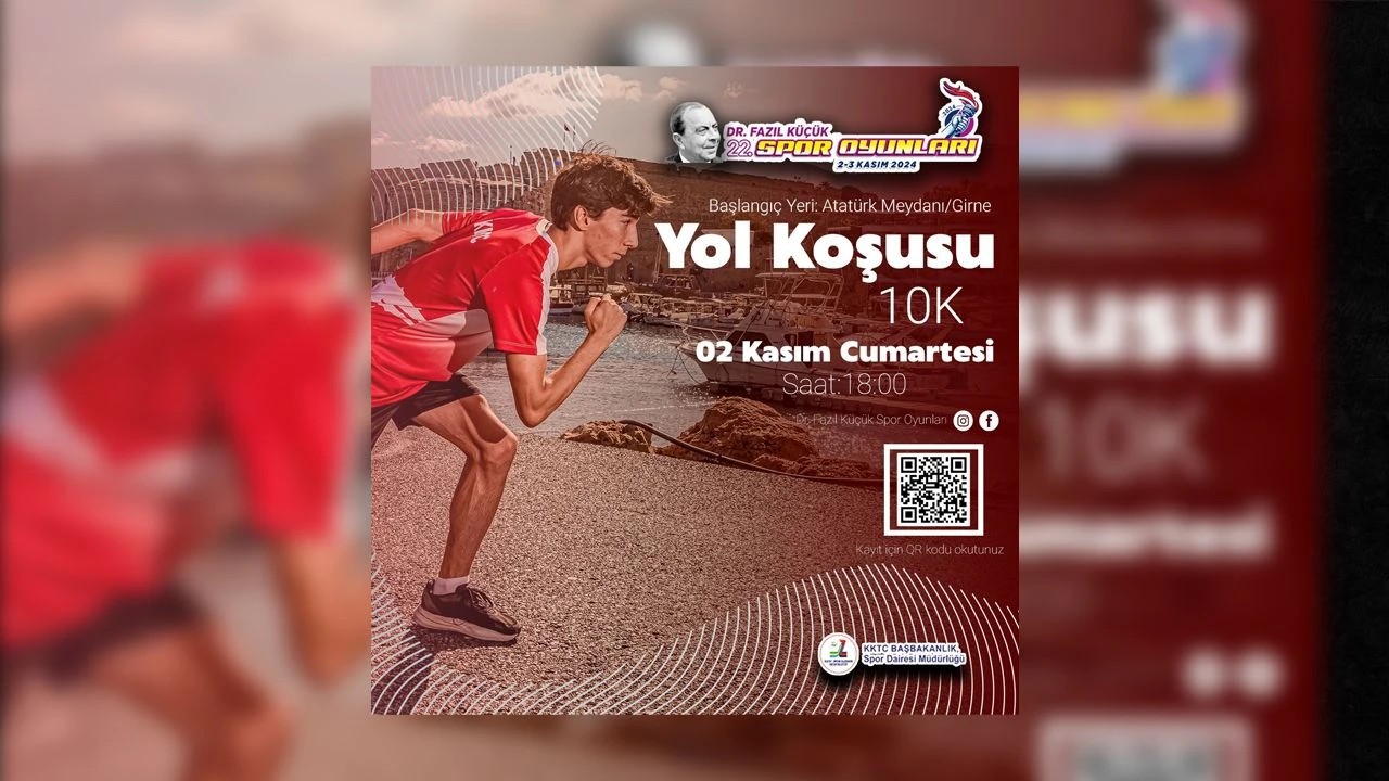 22. Dr. Fazıl Küçük Spor Oyunları 2-3 Kasım’da yapılacak&#8230; Yol Koşusu için kayıtlar başladı