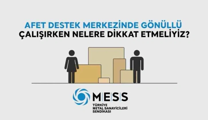 AFET destek merkezinde çalışırken nelere dikkat etmeliyiz?