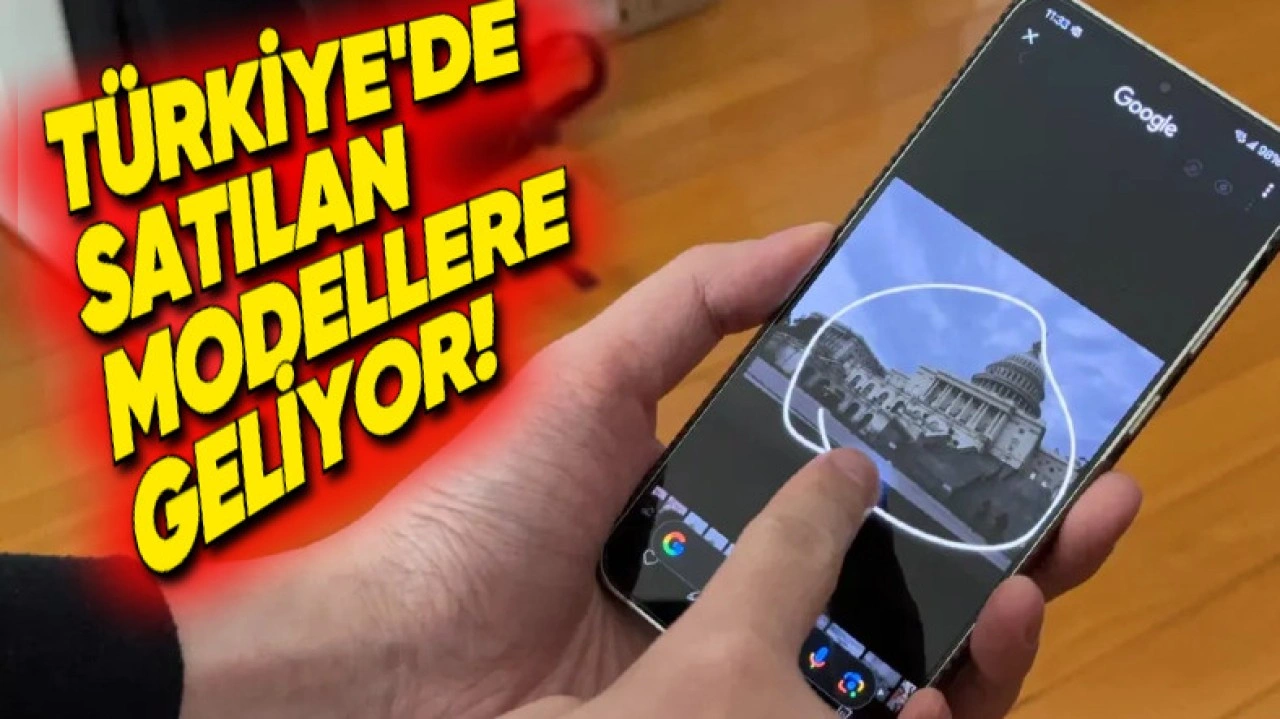 "Arama İçin Daire İçine Al" 3 Android Telefona Daha Geliyor