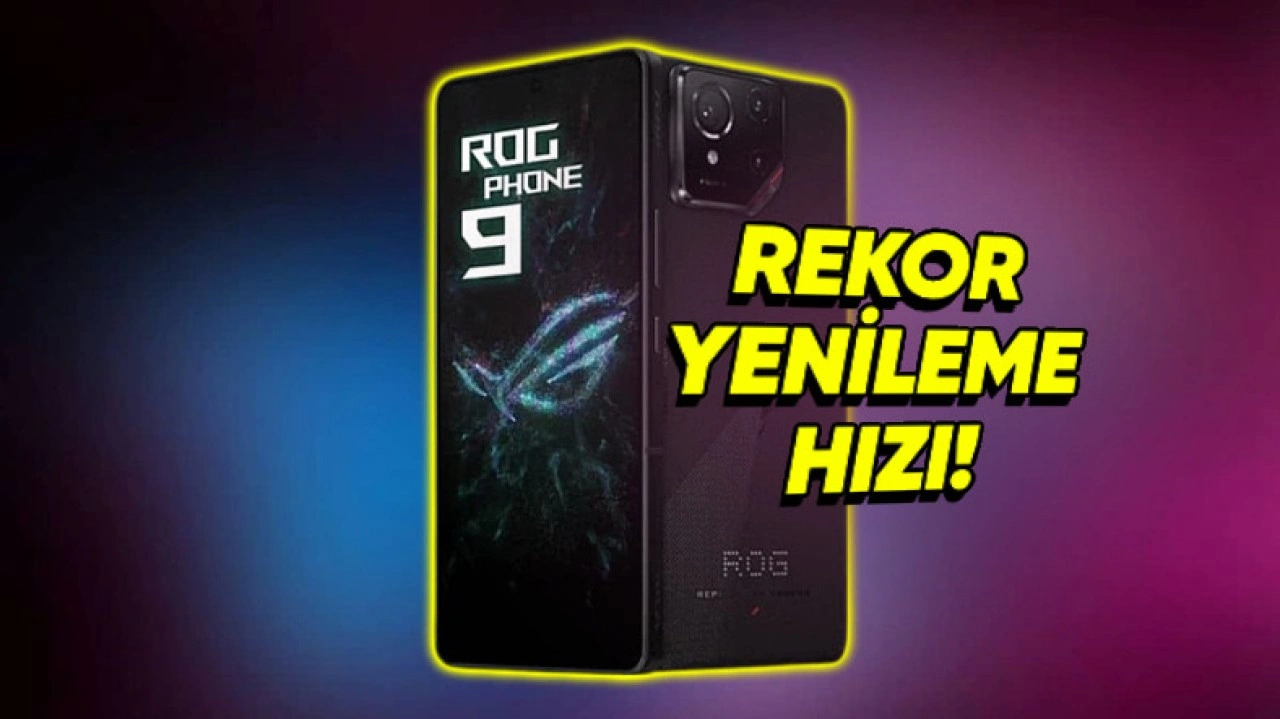 Asus ROG Phone 9 Pro Yenileme Hızıyla Rekor Kıracak