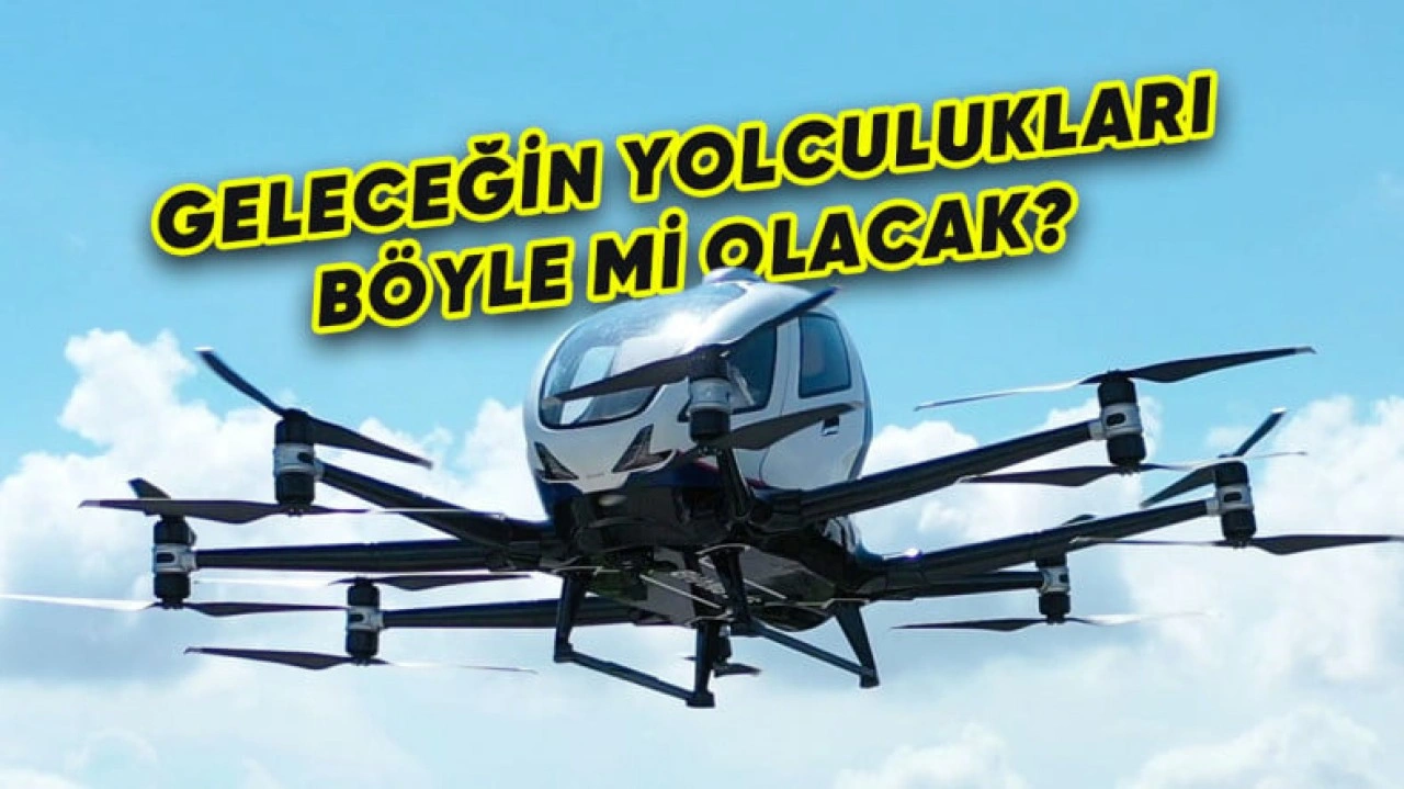 Avrupa'da İlk İnsansız eVTOL Uçuşu Gerçekleşti