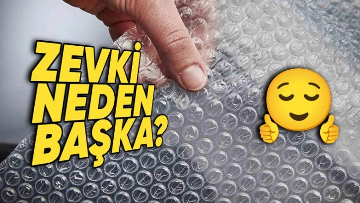 Baloncuklu Naylonları Patlatmaktan Neden Zevk Duyuyoruz?