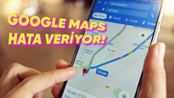 Bazı Android Telefonlarda Google Maps Çöktü!