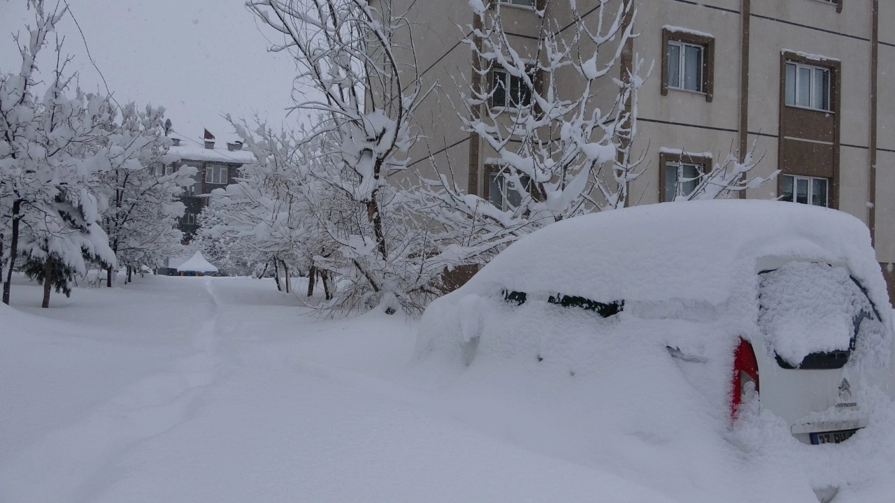 Bitlis'te kar kalınlığı 1 metreye ulaştı; 306 köy yolu kapalı