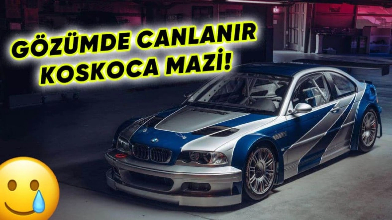 BMW NFS Most Wanted'ın İkonik M3 Modelini Gerçeğe Dönüştürdü