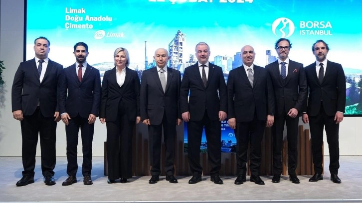 Borsa İstanbul'da gong Limak Doğu Anadolu Çimento için çaldı