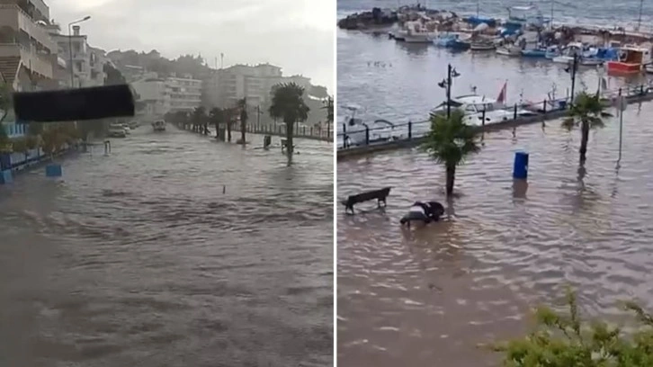 Bursa, sağanak yağışa teslim oldu