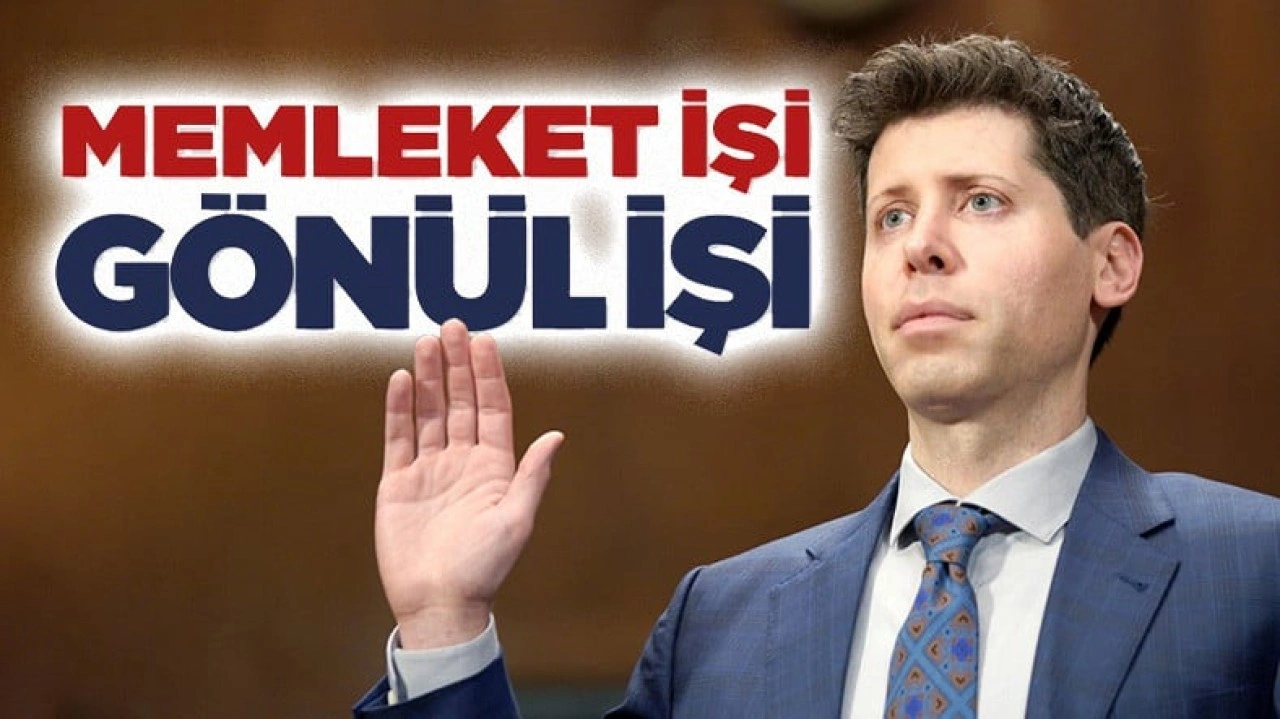 ChatGPT'nin Patronu Sam Altman, Siyasete Atıldı