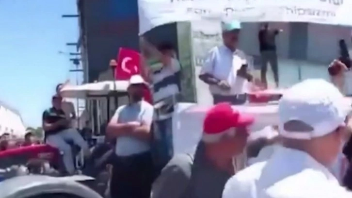 CHP'li vekilin mitinginde havaya ateş açıldı! Saldırgan gözaltında