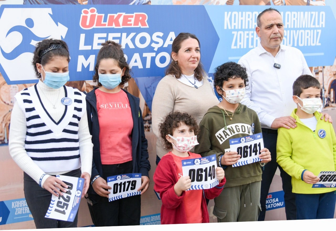 Çocuk Onkoloji Servisi LTB Ülker Lefkoşa Maratonu için kayıt yaptırdı