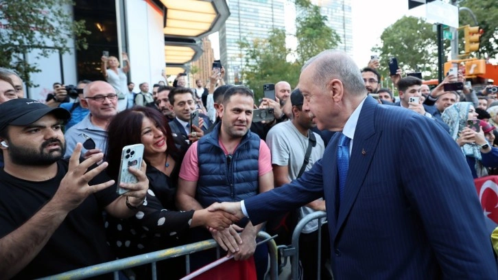 Cumhurbaşkanı Erdoğan, New York'ta