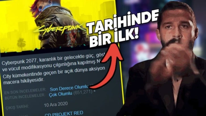 Cyberpunk 2077, Steam'de İlk Kez 