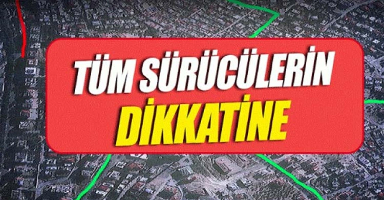 Gönyeli çemberi ile Boğaz kavşağı arasında yarın trafik kontrollü sağlanacak