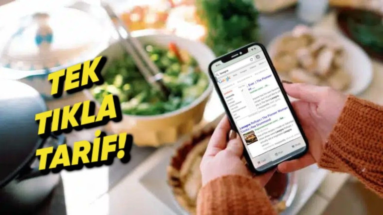 Google, Arama Sonuçlarında Yemek Tarifleri Verecek