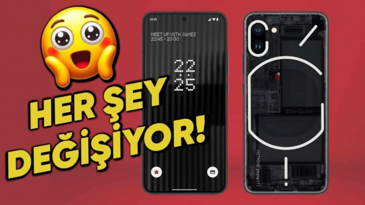 Google'ın Birçok Telefonda Olmayan Özelliği Nothing Phone (1)’e Geldi