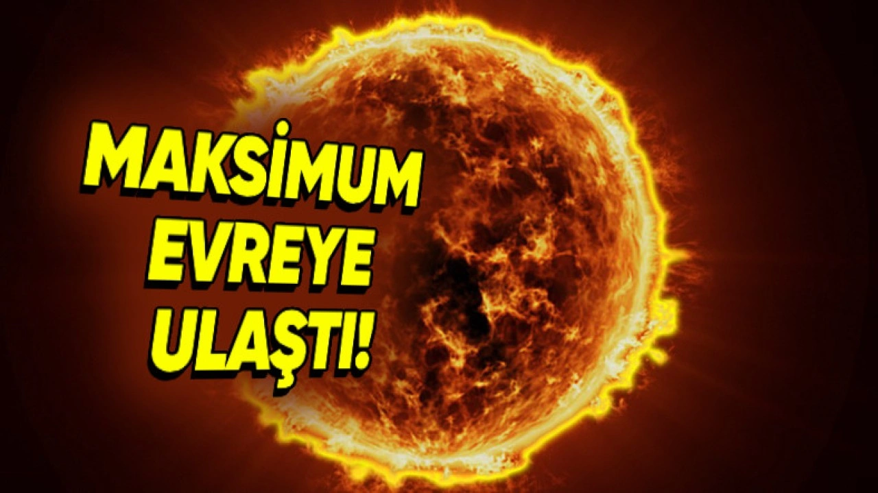 Güneş 11 Yıllık Güneş Döngüsünde Maksimum Evresine Ulaştı