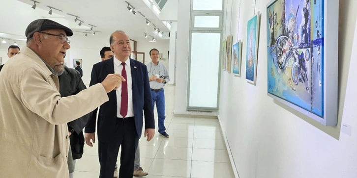 “Hekimlerin Sanat Sergisi”nin açılışı yapıldı