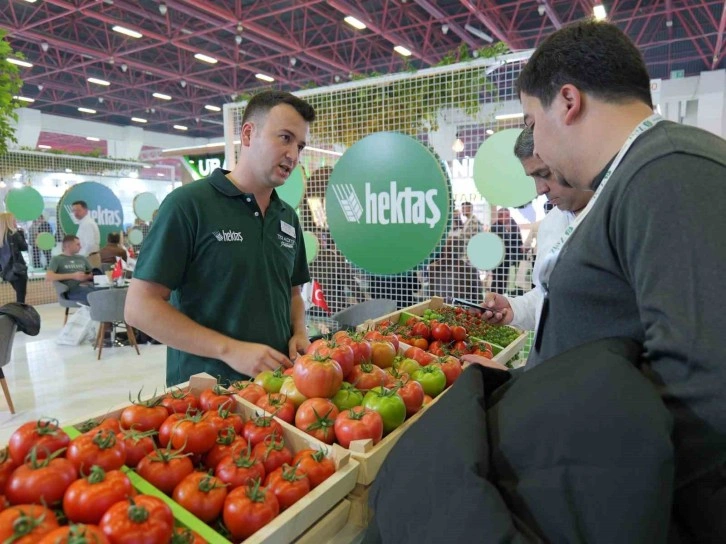 HEKTAŞ’ın yerli sebze tohumları Growtech Fuarı’nda tanıtıldı