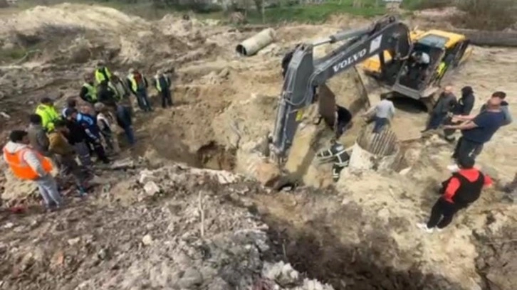 Hızlı tren şantiyesinde toprak kayması: Tekirdağ'da toprak altında kalan 2 işçi kurtarılamadı