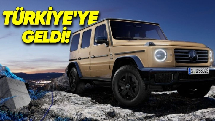 İlk Elektrikli Mercedes-Benz G-Serisi Türkiye'de!