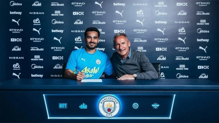 İlkay Gündoğan yeniden Manchester City’de