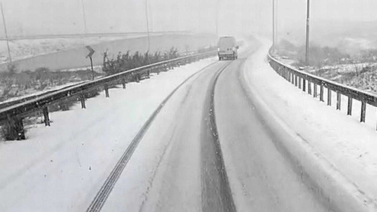 İstanbul'da kar yağışı başladı