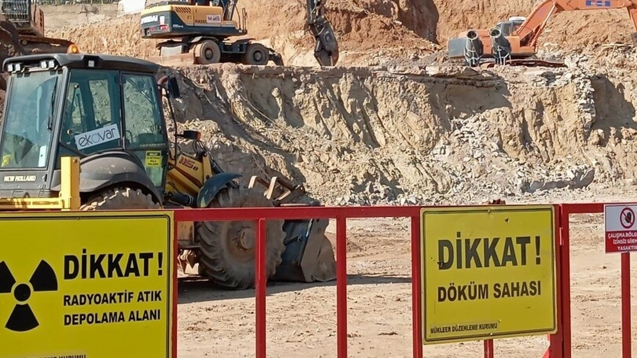 İzmir'de nükleer atık skandalı