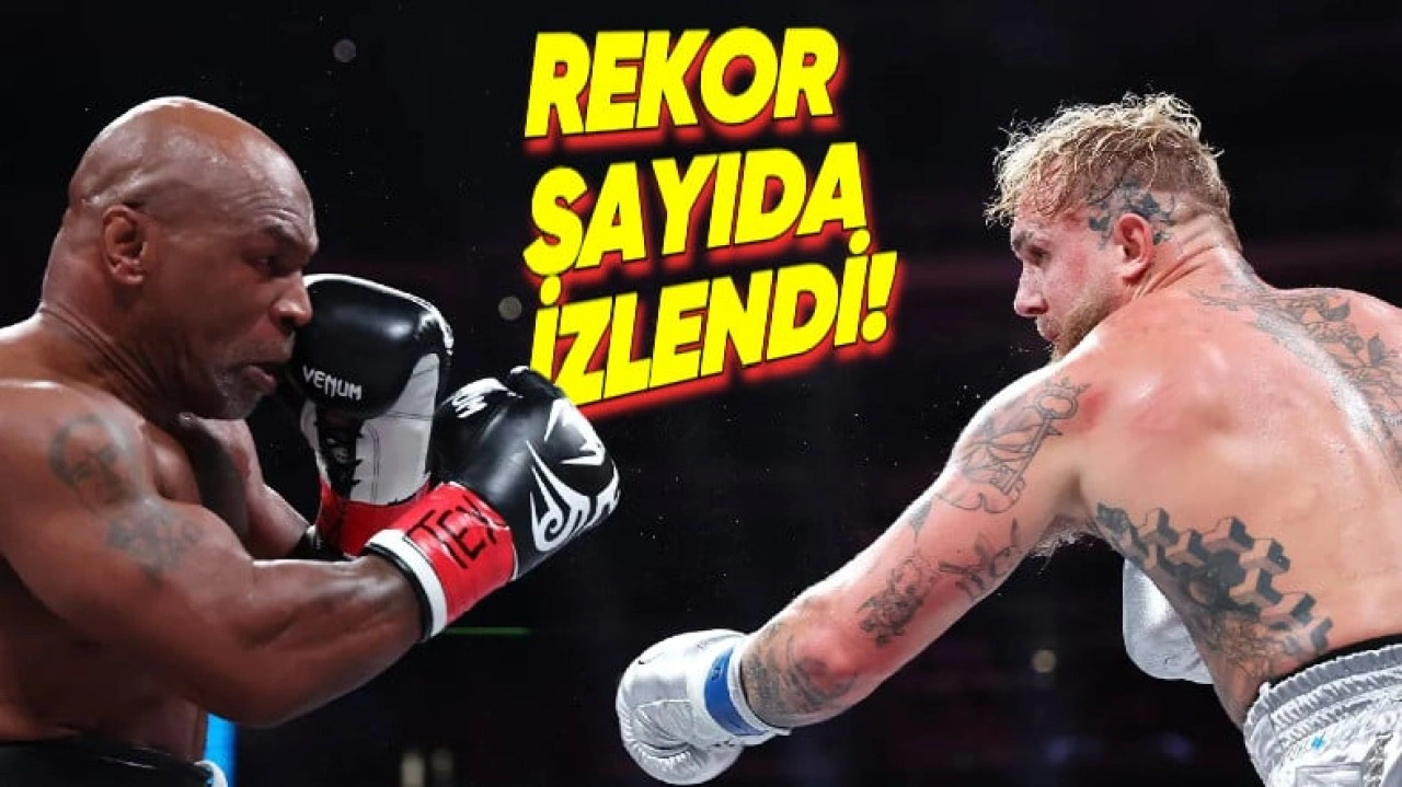 Jake Paul - Mike Tyson Maçını Kaç Kaç Kişinin İzlediği Açıklandı