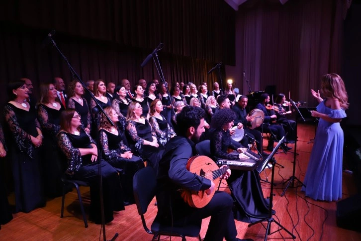 KKTC Bahar Esintileri Sanat Derneği Korosu Bakü'de konser verdi