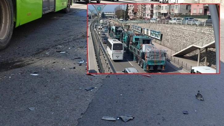 Kocaeli’nde 7 araçlı zincirleme kaza: 5 yaralı