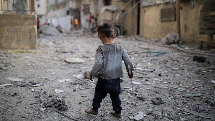 Korkunç! 14 bin çocuğu öldürdüler. İsrail vahşeti sürüyor