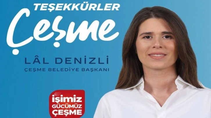 Lâl Denizli: "Teşekkürler Çeşme!"