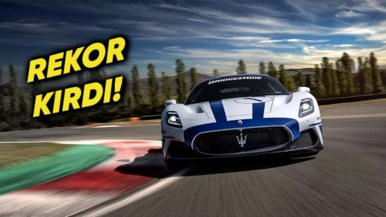 Maserati MC20, Otonom Sürüşte Hız Rekoru Kırdı