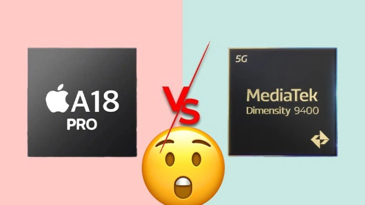 MediaTek Dimensity 9400, A18 Pro'yu Geçti