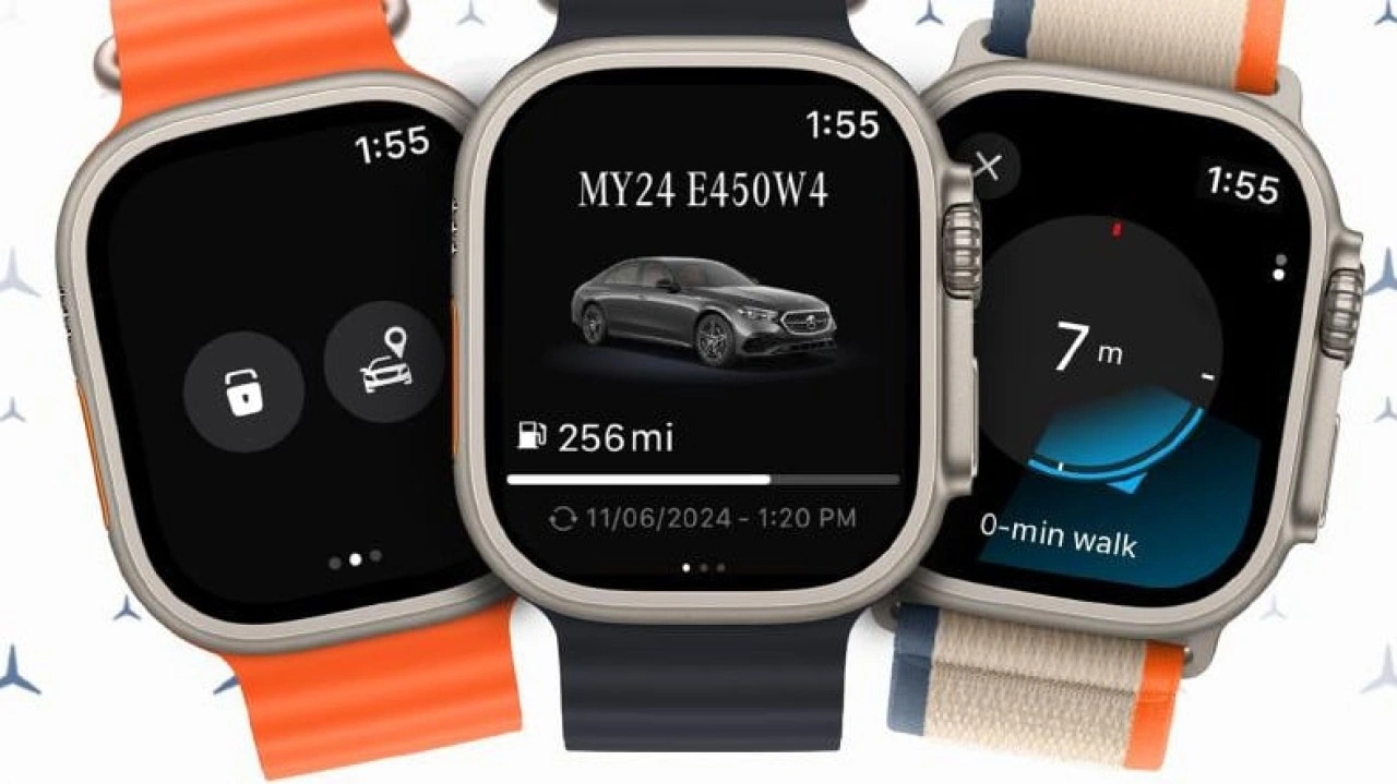 Mercedes-Benz'in Apple Watch Uygulaması Yayımlandı