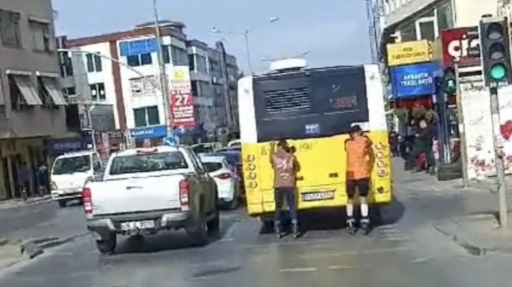 Pendik'te patenli gençlerin tehlikeli yolculuğu