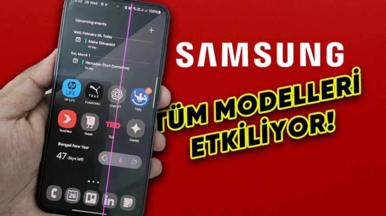 Samsung Galaxy S23 Modellerinde Ekran Sorunu