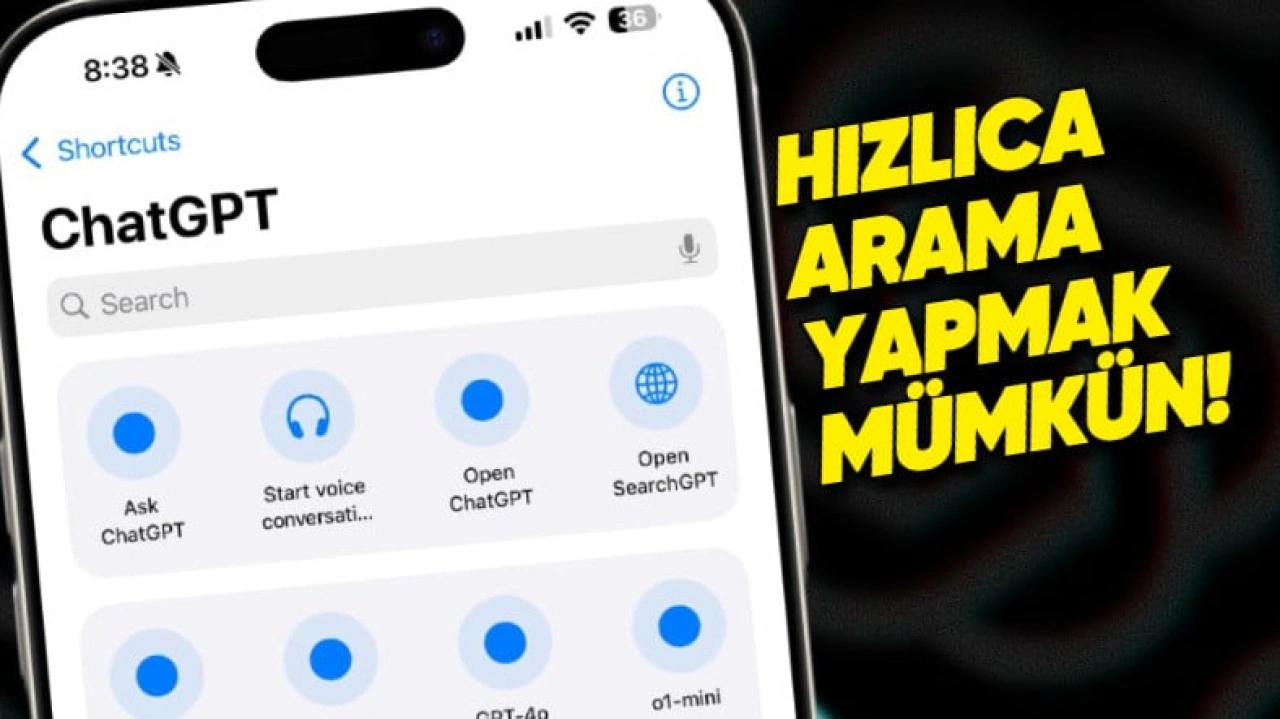 SearchGPT, iPhone Kestirmelerine Geldi