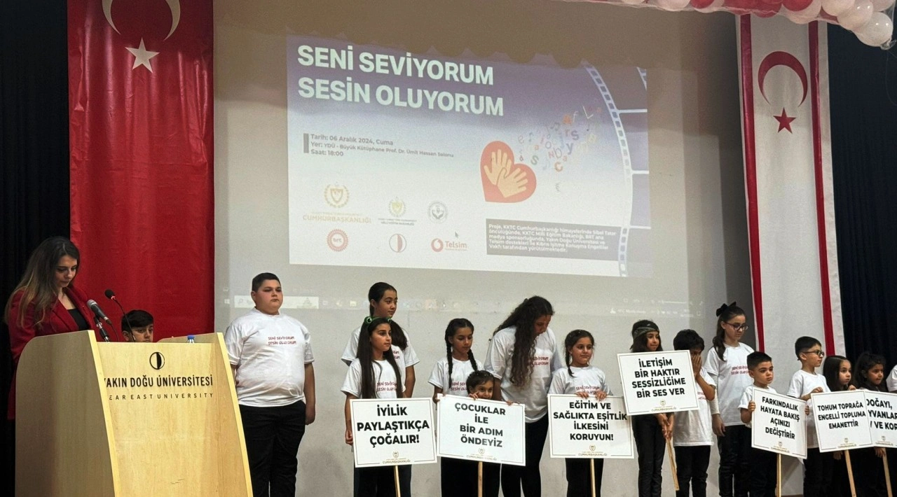 ‘Seni Seviyorum Sesin Oluyorum': İşitme ve konuşma engelliler için hazırlanan proje tanıtıldı