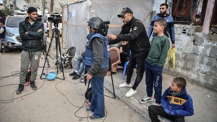 Sınır Tanımayan Gazeteciler, &#8220;Gazze'de gazetecilerin katledilmesini&#8221; kınadı