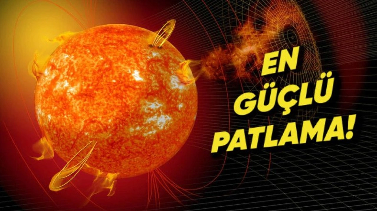 Son 7 Yılın En Güçlü Güneş Patlaması Gerçekleşti