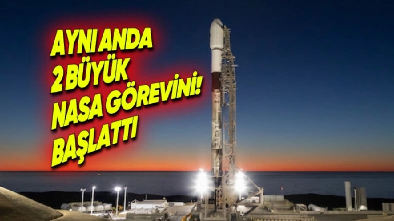 SpaceX, Falcon 9 Roketiyle 2 NASA Görevini Aynı Anda Uzaya Gönderdi