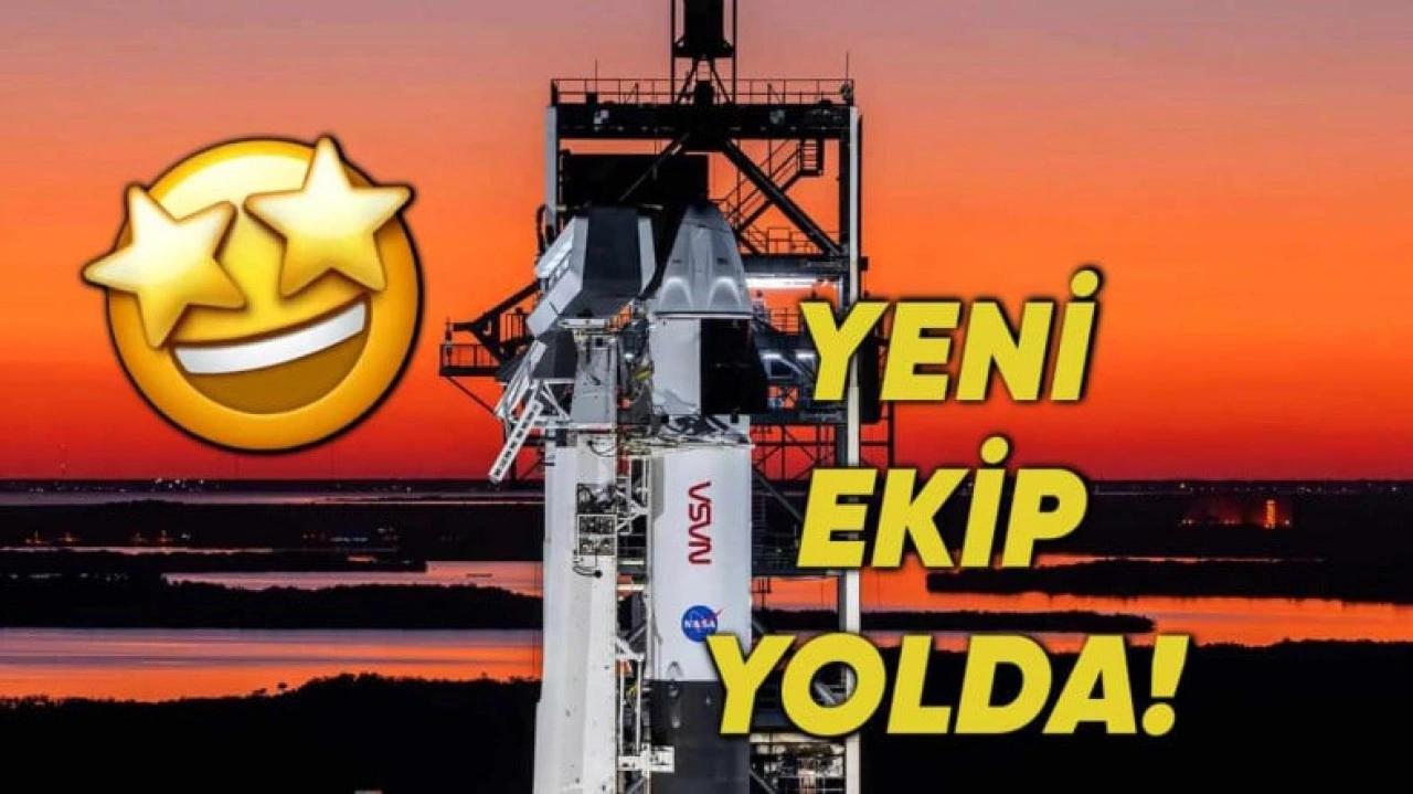 SpaceX, Uluslararası Uzay İstasyonu’na Yeni Mürettebat Gönderdi