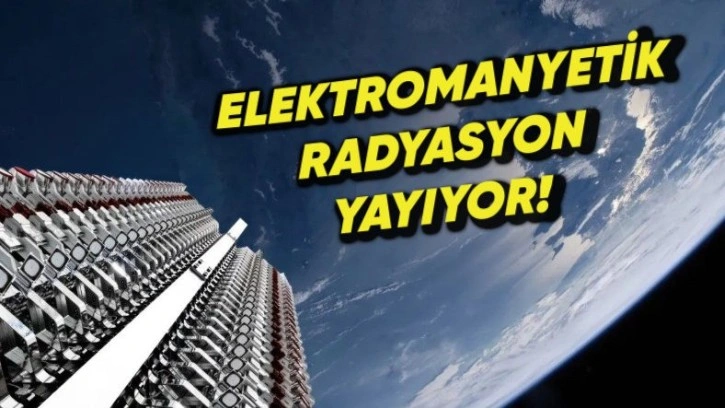 Starlink Uyduları Elektromanyetik Radyasyon Yayıyor