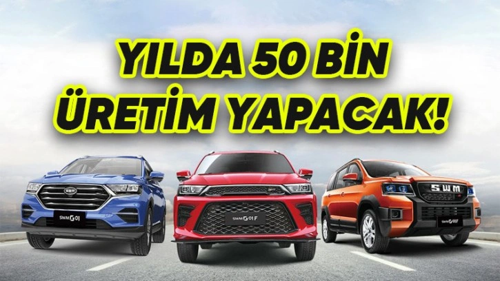 SWM Motor, Türkiye'de Üretim Yapmak İçin Resmî Başvuru Yaptı