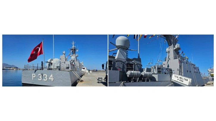 TCG Meltem Girne, TCG Bartın ise Gazimağusa limanında halkın ziyaretine açıldı