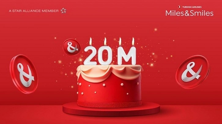 THY, 20 milyon Miles&Smiles üye sayısına ulaştı