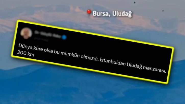 Uludağ Neden İstanbul'dan Görünebilir?